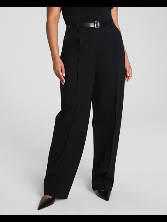 SPANX Pants - SPANX High Rise Ponte Barrel Leg Pants Black L Tall NWT